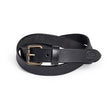Load image into Gallery viewer, Daily Belt - Black / Antique Brass (24 mm)