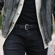 Load image into Gallery viewer, Daily Belt - Black / Silver (29 mm)