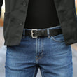 Load image into Gallery viewer, Daily Belt - Black / Silver (34 mm)