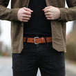 Load image into Gallery viewer, Daily Belt - Sirup Brown / Silver (34 mm)