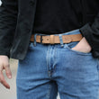Load image into Gallery viewer, Daily Belt - Tan / Black (34 mm)