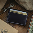 Load image into Gallery viewer, Dutch Wallet / 4 slots - Black