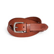 Load image into Gallery viewer, Dress Belt - Sirup Brown / Silver (29 mm)