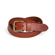 Load image into Gallery viewer, Dress Belt - Sirup Brown / Antique Brass (29 mm)