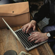 Load image into Gallery viewer, Brief Laptop Sleeve 13'' - Tan